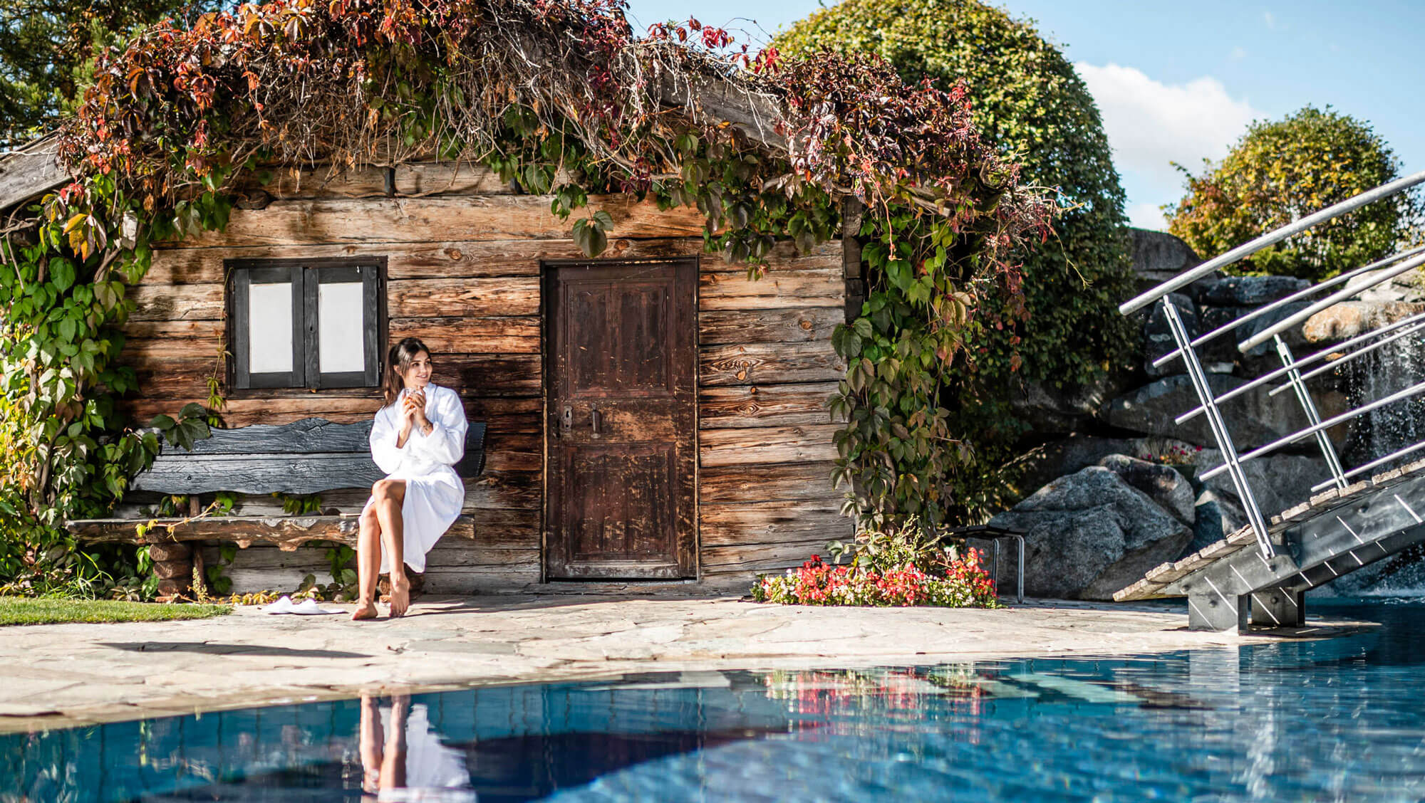 Schwimmbad mit Ausblick