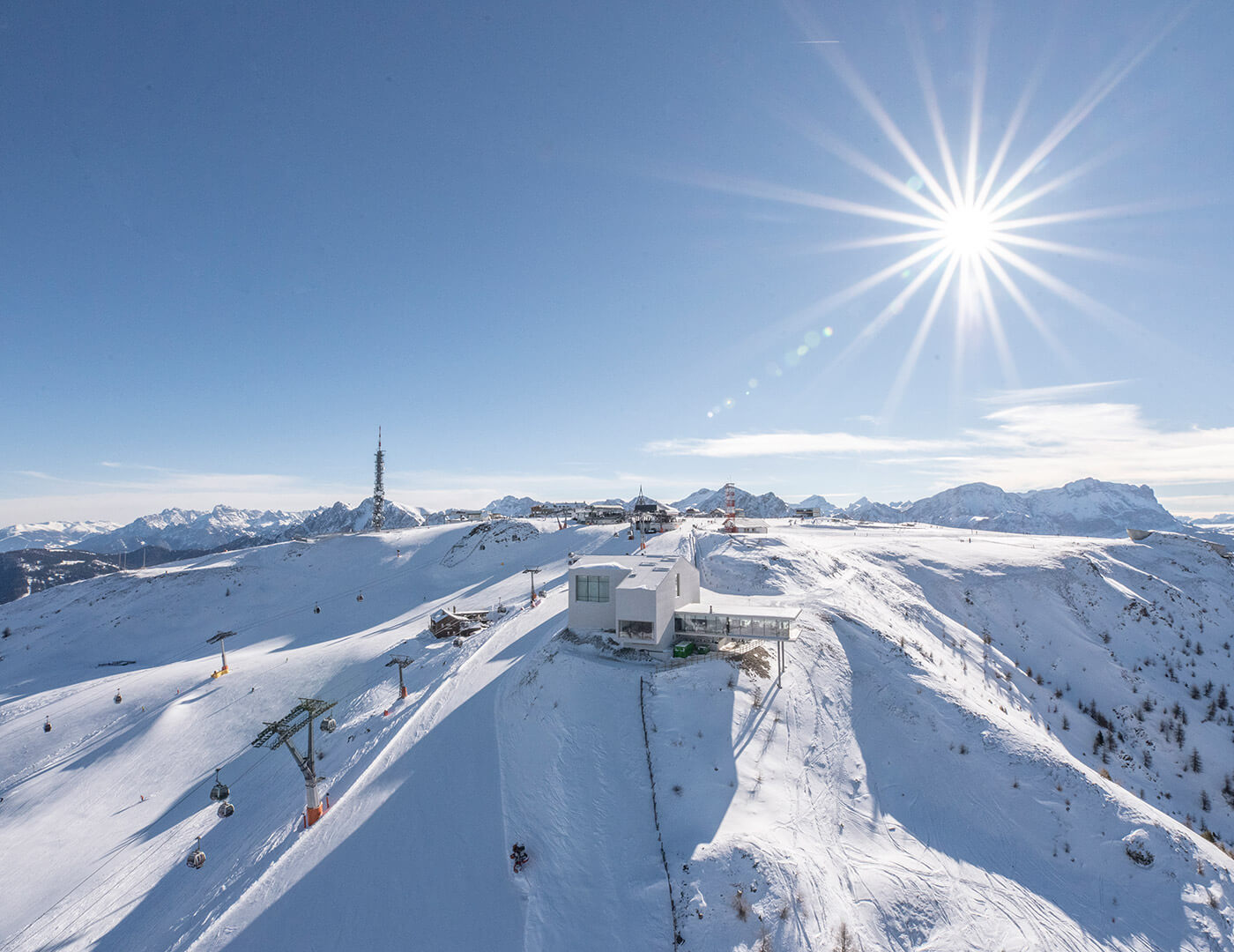 Panorama - Kronplatz in winter