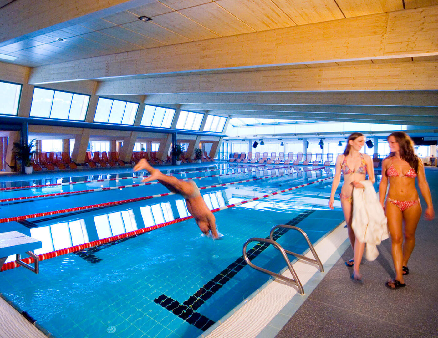 Schwimmbad in Reischach